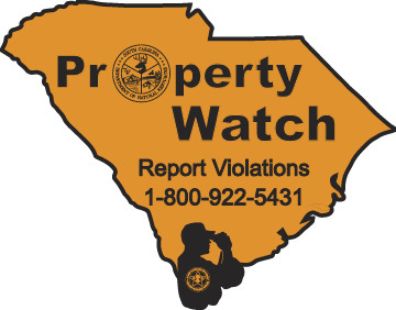 SCDNR Property Watch logo. 