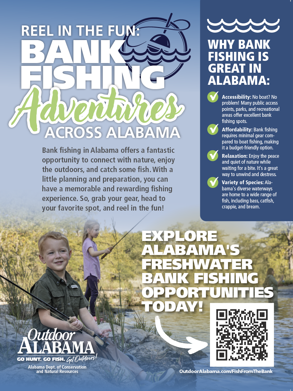 Bank Fishing Opportunities in Alabama
