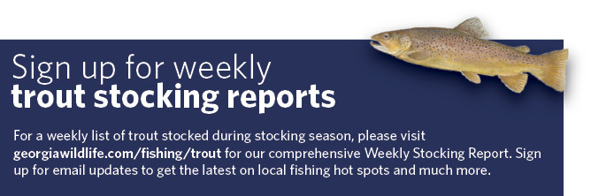 Weekly Trout Stocking Reports Graphic