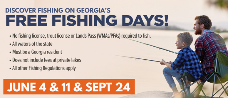 Free Fishing Days Graphic