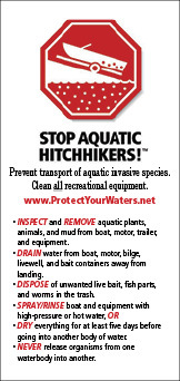 Stop Aquatic Hitchhikers Information
