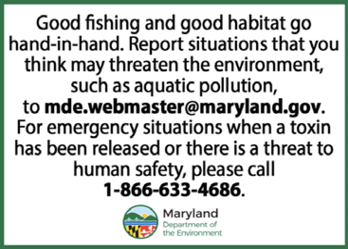 Information for Reporting Situations that Threaten the Environment