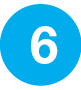 Blue circular icon with the number six, indicating step six or the sixth item in a sequence. Image Caption: