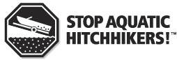 Stop Aquatic Hitchhikers logo