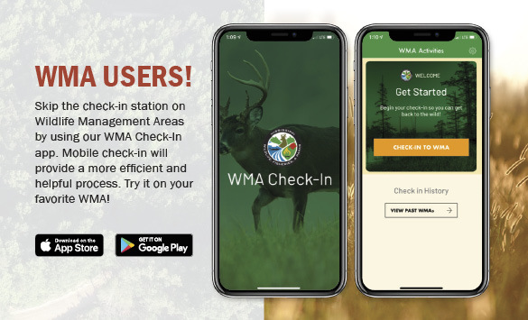 Wildlife Management Area Check-In App