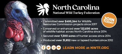 Ad for North Carolina National Wild Turkey Federation