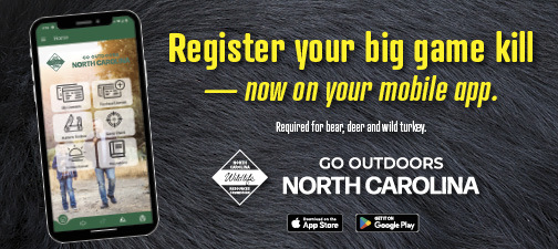 Ad for Go Outdoors North Carolina Mobile App