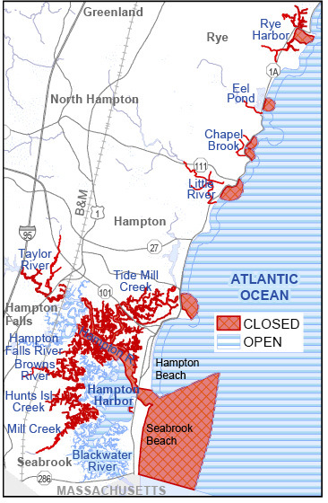 New Hampshire Coast Shellfish Areas