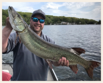 Matt Teter caught this 42-inch fish at Musky School 2021.