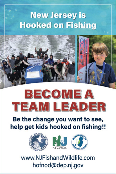 Ad for New Jersey Hooked on Fishing Program