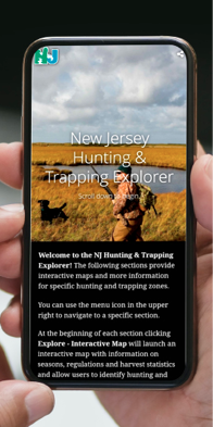 New Jersey Hunting & Trapping Explorer Screenshot