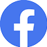 Facebook logo featuring a white lowercase “f” inside a blue circular icon.