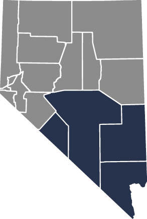 Southern Nevada Region Map