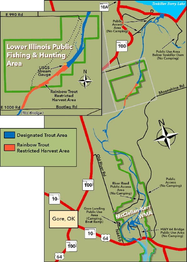 Lower Illinois River map.
