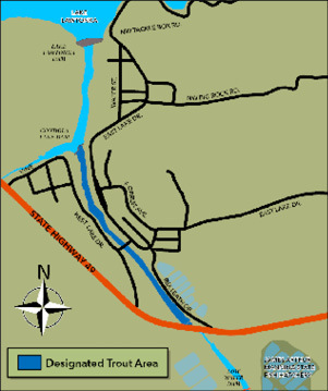 Medicine Creek map.