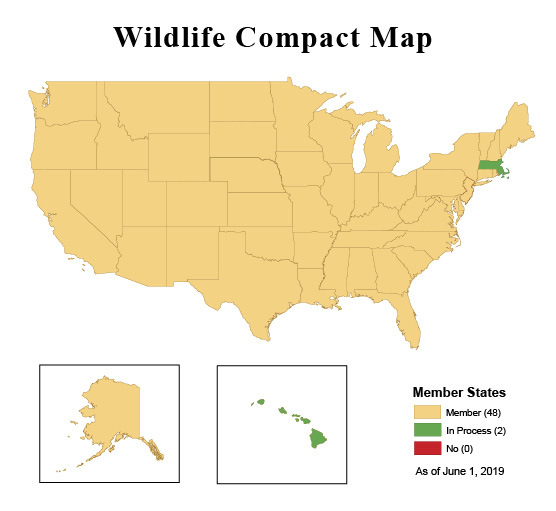 Wildlife compact map