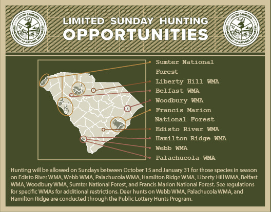 WMA Regulations - South Carolina Hunting