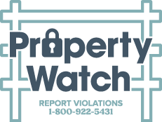 Logo for South Carolina Department of Natural Resources Property Watch