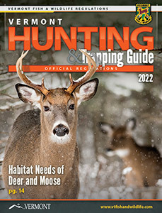 2022 Vermont Hunting Regulations Cover