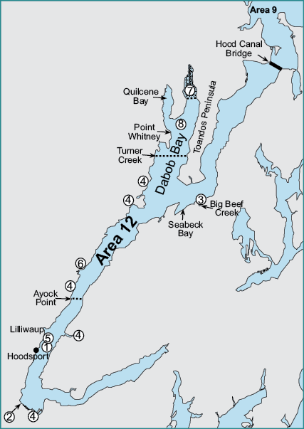 Marine Area 12 Map