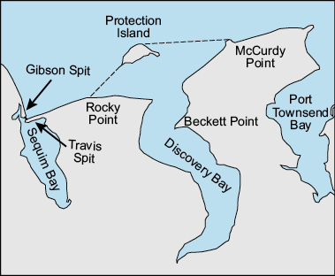 Map of Discovery Bay Shrimp Area