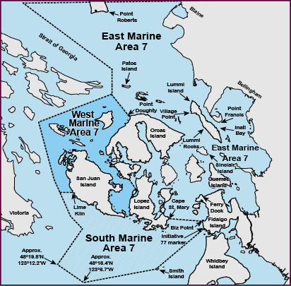Shrimp Map for Marine Area 7