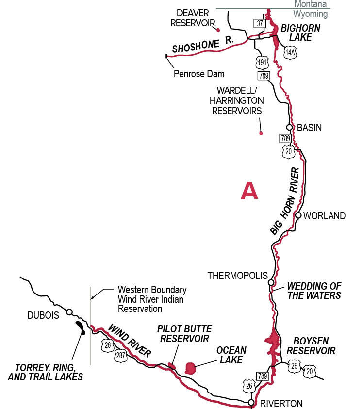 Area 2 Live Baitfish Location A Map