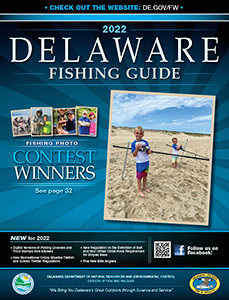 2022 Delaware Fishing Regulations cover
