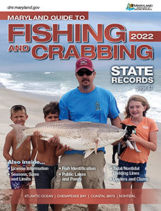 2022 Maryland Fishing & Crabbing Cover