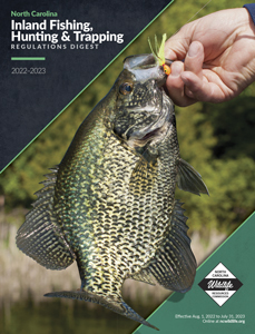 North Carolina Fishing Regulations Cover