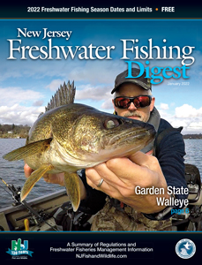 2022 New Jersey Freshwater Fishing Digest Cover