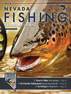 2022 Nevada Fishing Regulations Cover
