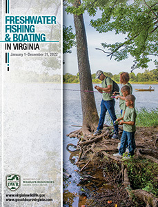 2022 Virginia Fishing Regulations Cover