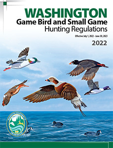 Washington Game Bird Hunting Regulations Cover