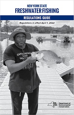New York Fishing Regulations guide cover