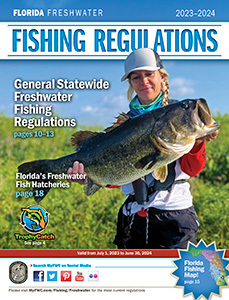 2023 Florida Freshwater Fishing Regulations Cover