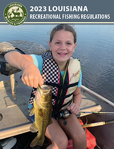 2023 Louisiana Fishing Regulations Cover
