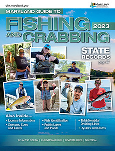 2023 Maryland Fishing and Crabbing Regulations Cover