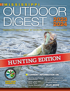 2023-2024 Mississippi Outdoor Digest Cover - Hunting Edition