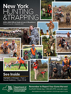 2023 New York Hunting Regulations Cover