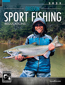 2023 Oregon Fishing Regulations Cover