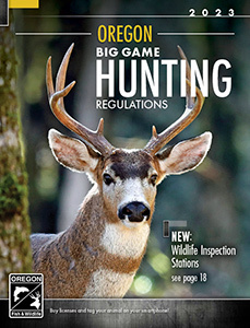 2023 Oregon Hunting Regulations Cover