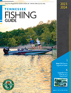 2023 Tennessee Fishing Regulations Cover
