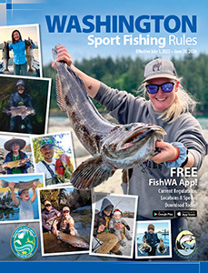 2023 Washington Fishing Regulations Cover