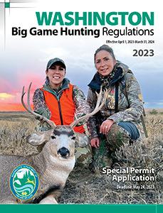 2023 Washington Hunting Regulations Cover