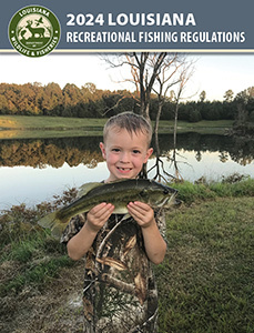 2024 Louisiana Fishing Regulations Cover