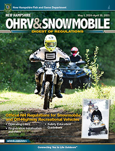 2024 New Hampshire OHRV & Snowmobiling Regulations Cover