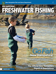 2024 New Hampshire Freshwater Fishing Regulations Cover