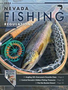 2024 Nevada Fishing Regulations Cover