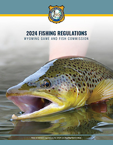 2024 Wyoming Fishing Regulations Cover